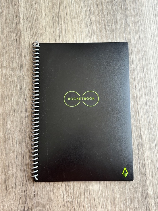 Rocketbook Other - Rocketbook Core Reusable Smart Notebook Black Spiral Bound